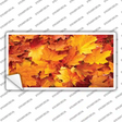 Fall Leaves Novelty Sticker Decal