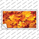 Fall Leaves Novelty Sticker Decal