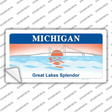 Michigan Great Lakes Novelty Sticker Decal