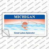 Michigan Great Lakes Novelty Sticker Decal