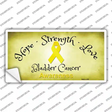 Bladder Cancer Ribbon Novelty Sticker Decal