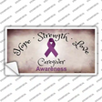 Honors Caregivers Ribbon Novelty Sticker Decal