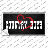 Country Boys Novelty Sticker Decal