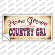 Home Grown Country Gal Novelty Sticker Decal