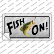 Fish On Novelty Sticker Decal