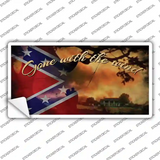 Gone With The Wind Novelty Sticker Decal