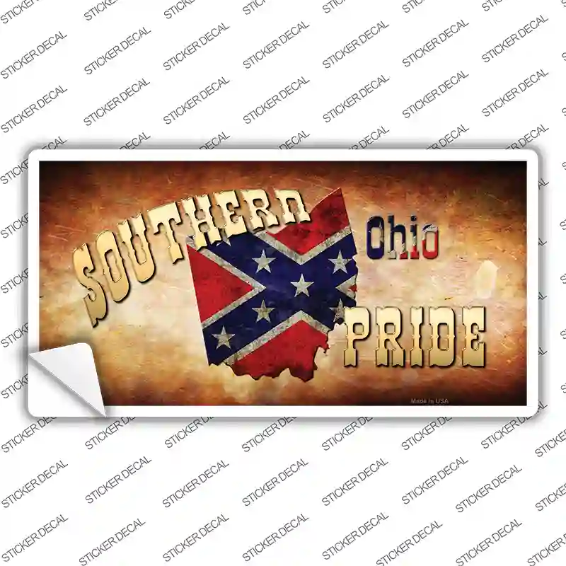 Southern Pride Ohio Novelty Sticker Decal