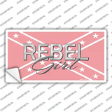Rebel Girl Pink Novelty Sticker Decal