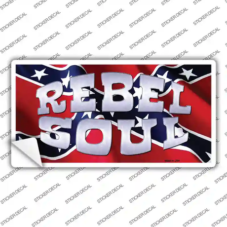 Rebel Soul Novelty Sticker Decal