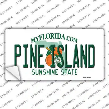 Pine Island Novelty Sticker Decal