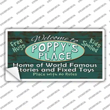 Poppys Place Novelty Sticker Decal