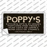 At Poppys Novelty Sticker Decal
