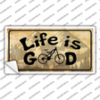 Life Is Good Novelty Sticker Decal