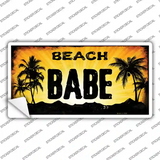 Beach Babe Novelty Sticker Decal