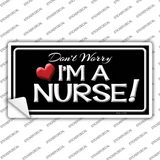 Im A Nurse Novelty Sticker Decal