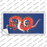 Dragon Novelty Sticker Decal