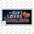 This Girl Loves Her Cavaliers Novelty Sticker Decal