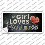 This Girl Loves Her Pacers Novelty Sticker Decal