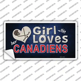 This Girl Loves Her Canadiens Novelty Sticker Decal