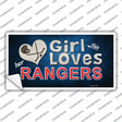 This Girl Loves Her Rangers Blue Novelty Sticker Decal