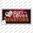 This Girl Loves Her Senators Novelty Sticker Decal