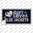 This Girl Loves Her Blue Jackets Novelty Sticker Decal