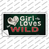 This Girl Loves Her Wild Novelty Sticker Decal