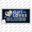 This Girl Loves Her Blues Novelty Sticker Decal