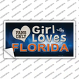 This Girl Loves Florida Novelty Sticker Decal