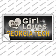 This Girl Loves Georgia Tech Novelty Sticker Decal