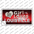This Girl Loves Louisville Novelty Sticker Decal