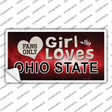 This Girl Loves Ohio State Novelty Sticker Decal