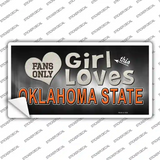 This Girl Loves Oklahoma State Novelty Sticker Decal
