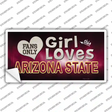 This Girl Loves Arizona State Novelty Sticker Decal