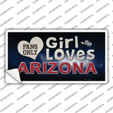 This Girl Loves Arizona Novelty Sticker Decal