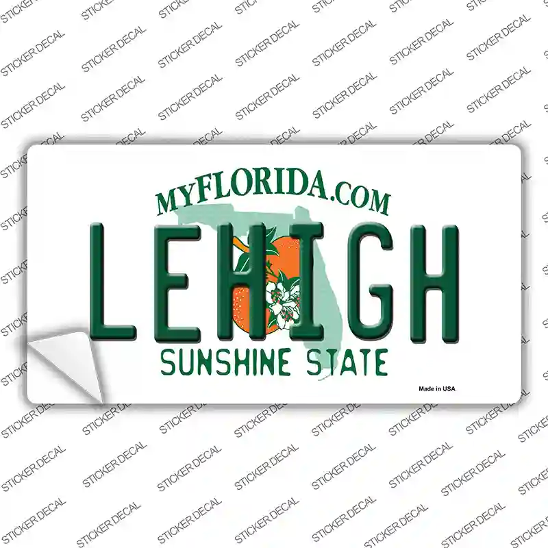 Lehigh FL Novelty Sticker Decal