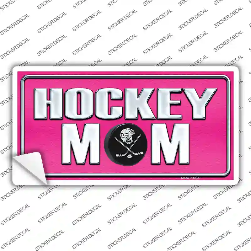 Hockey Mom Novelty Sticker Decal
