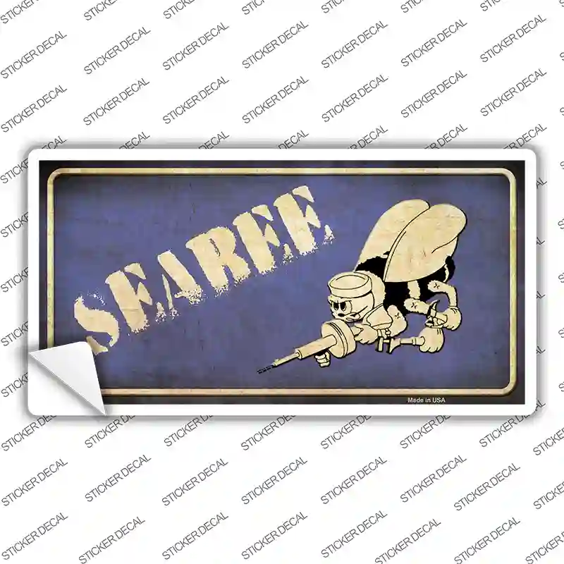 Seabee Novelty Sticker Decal