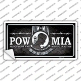 POW MIA Novelty Sticker Decal