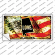 Alabama Love Novelty Sticker Decal