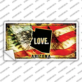 Arizona Love Novelty Sticker Decal