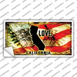 California Love Novelty Sticker Decal