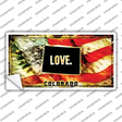 Colorado Love Novelty Sticker Decal