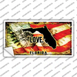 Florida Love Novelty Sticker Decal