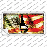 Idaho Love Novelty Sticker Decal