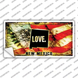 New Mexico Love Novelty Sticker Decal