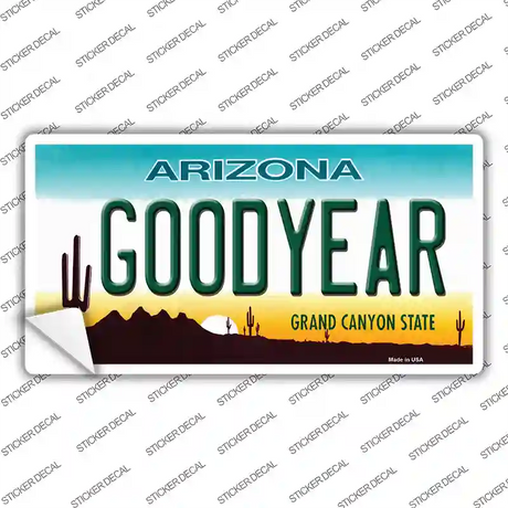 Goodyear Arizona Novelty Sticker Decal