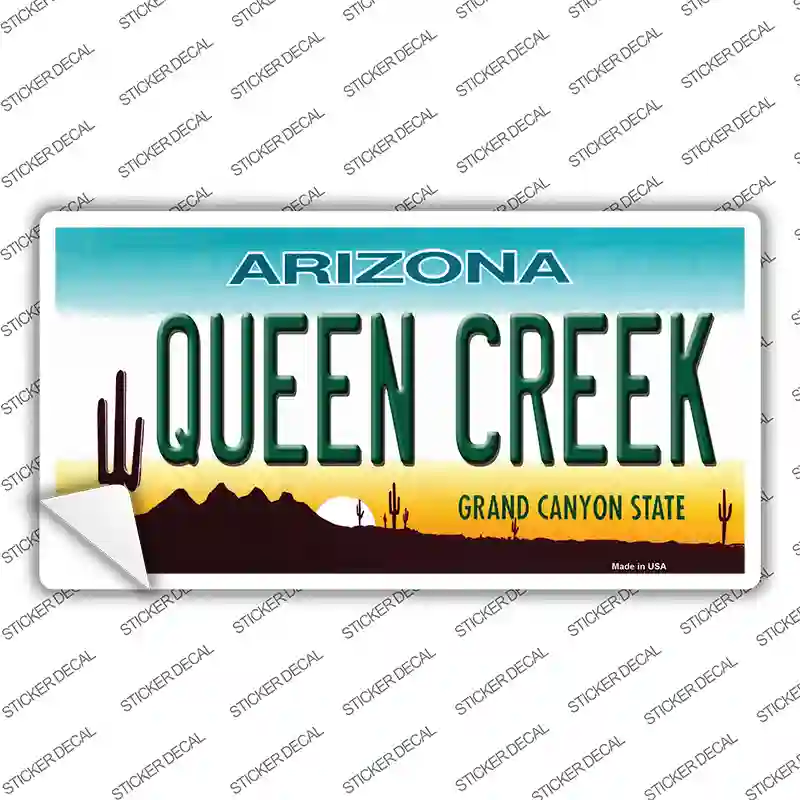 Queen Creek Arizona Novelty Sticker Decal