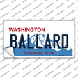 Ballard Washington Novelty Sticker Decal