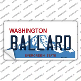 Ballard Washington Novelty Sticker Decal